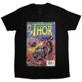 Front - Thor Unisex Adult Living Legend Comic Cover T-Shirt