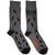 Front - AC/DC Unisex Adult Back In Black Bolts Socks