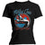 Front - Motley Crue Womens/Ladies Heels T-Shirt