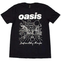 Front - Oasis Unisex Adult Definitely Maybe Line Drawing T-Shirt