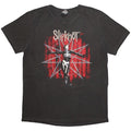 Front - Slipknot Unisex Adult The Gray Chapter Star Back Print Washed T-Shirt