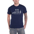 Front - AC/DC Unisex Adult The Evolution of Rock T-Shirt