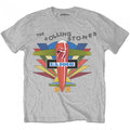 Front - The Rolling Stones Unisex Adult US Tour 1975 Retro T-Shirt