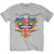 Front - The Rolling Stones Unisex Adult US Tour 1975 Retro T-Shirt