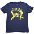 Front - Nirvana Unisex Adult Stage T-Shirt