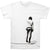 Front - The Doors Unisex Adult Solitary Back Print T-Shirt