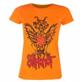 Front - Slipknot Womens/Ladies Winged Devil Cotton T-Shirt