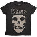 Front - Misfits Unisex Adult Logo & Fiend Cotton T-Shirt