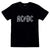 Front - AC/DC Unisex Adult Diamante Logo T-Shirt