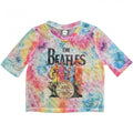 Front - The Beatles Womens/Ladies Sgt Pepper Mesh Crop Top