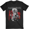 Front - Iron Maiden Unisex Adult Killers Eddie Large Graphic Distress T-Shirt