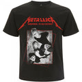 Front - Metallica Unisex Adult Hardwired Band Concrete T-Shirt