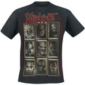 Front - Slipknot Unisex Adult New Masks T-Shirt