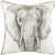 Front - Evans Lichfield Safari Elephant Cushion Cover