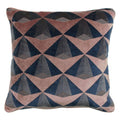 Front - Paoletti Leveque Jacquard Velvet Cushion Cover