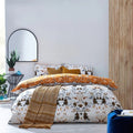 Front - Furn Tiger Fish Botanical Duvet Cover Set