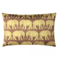 Brick Red - Front - Paoletti Parade Elephant Cushion Cover