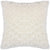 Front - Heya Home Faux Fur Fluff Ball Cushion Cover