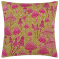 Front - Furn Abstract Mushrooms Cushion Cover