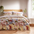 Front - Furn Amarosa Reversible Abstract Duvet Cover Set