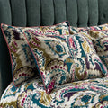 Front - EW by Edinburgh Weavers Aretha Sateen Paisley Housewife Pillowcase (Pack of 2)