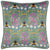 Front - Wylder Nature House Of Bloom Zinnia Bee Piped Cushion Cover