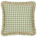 Front - Furn Maude Reversible Gingham Cushion Cover