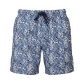 Front - Wombat Mens Leaf Print Swim Shorts