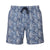 Front - Wombat Mens Leaf Print Swim Shorts