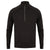 Front - Tombo Mens Quarter Zip Long-Sleeved Top