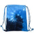 Front - Colortone Tie Dye Sports Drawstring Tote Bag