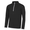 Front - AWDis Just Cool Mens Half Zip Sweatshirt