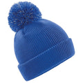 Front - Beechfield Childrens/Kids Reflective Bobble Beanie