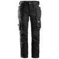 Front - Snickers Mens All Round Work Holster Pocket Stretch Trousers