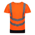 Front - Regatta Mens Pro Hi-Vis Short-Sleeved T-Shirt