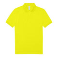 Off White - Front - B&C Mens Polo Shirt