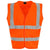 Front - PRORTX Childrens/Kids Hi-Vis Waistcoat