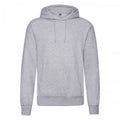 Front - Fruit of the Loom Mens Classic Heather Hoodie