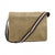 Front - Quadra Vintage Canvas Messenger Bag