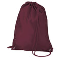 Front - Quadra Drawstring Bag