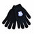 Front - Everton FC Official Mens Football Crest Knitted Gloves