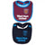 Front - West Ham United FC Baby Contrast Trim Bibs (Pack of 2)