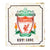 Front - Liverpool FC Official Retro Football Crest Bedroom Sign