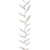 Front - Premier Glitter Fern Leaf Garland