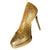 Front - Premier Glitter High Heel Shoe Christmas Decoration