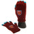 Front - West Ham United FC Childrens/Kids Touch Screen Knitted Winter Gloves