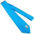 Front - Manchester City FC Unisex Adult Patterned Tie