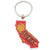 Front - San Francisco 49ers State Keyring