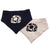 Front - Scotland RU Baby Crest Bib (Pack of 2)