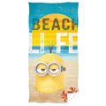 Front - Minions Kevin Beach Towel